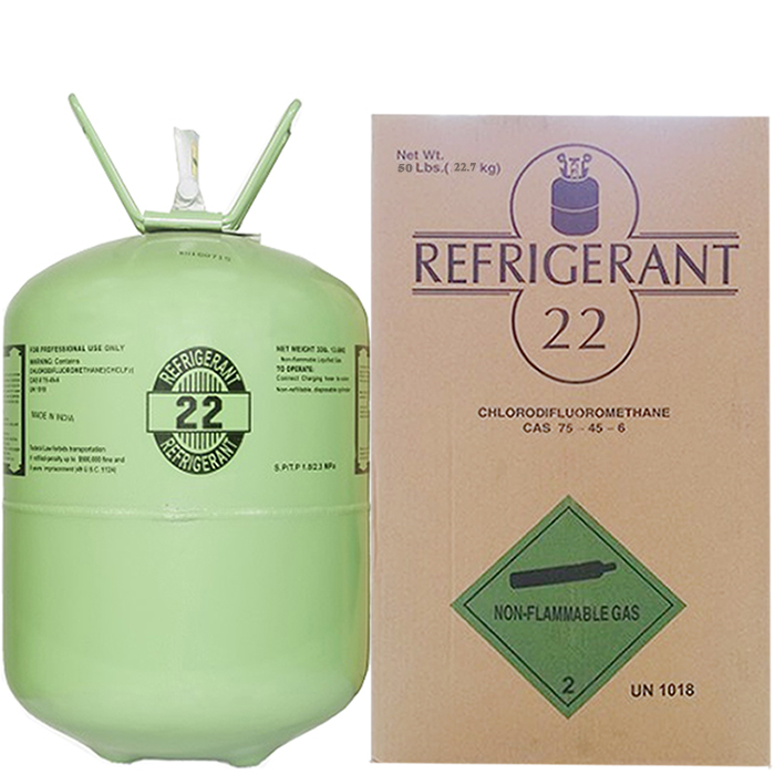 Gas Lạnh R22 Refrigerant Ấn Độ Loại 2 Bình 22.7 Kg