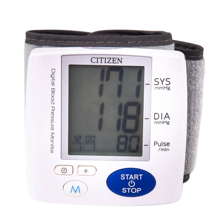 Máy Đo Huyết Áp Cổ Tay Điện Tử Citizen CH-617