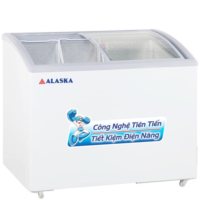 Tủ Đông Kính Lùa Trưng Bày Alaska SC-501Y (500 Lít)