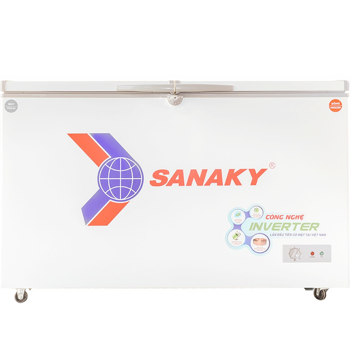 Tủ Đông Inverter 2 Ngăn Sanaky VH-4099W3 (400 Lít)