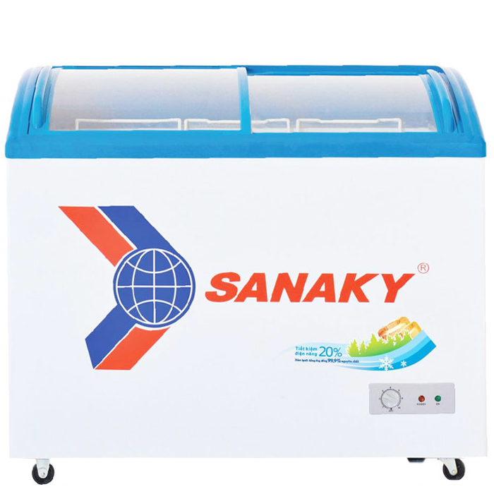 Tủ Đông Sanaky Cửa Lùa Trưng Bày VH-6899K (437 Lít)