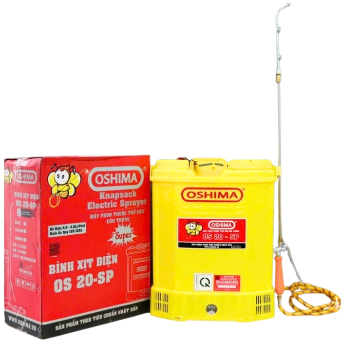 Bình điện phun thuốc diệt côn trùng 20 lít Oshima OS20-SP