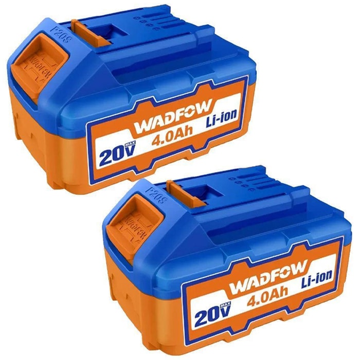Bộ Combo 2 Pin 20V/4.0Ah Wadfow WOS240685