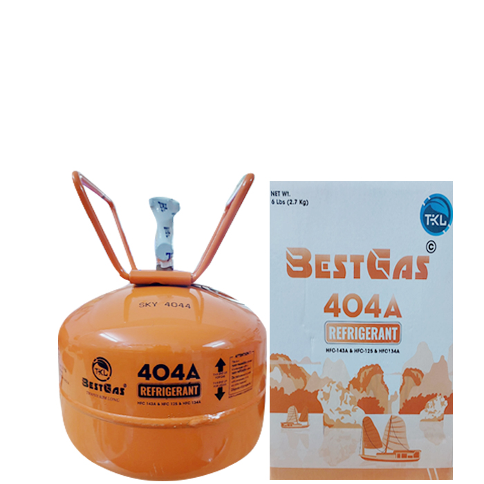 Gas Lạnh R404A Bestgas Ấn Độ Bình Nhỏ 2.7 Kg