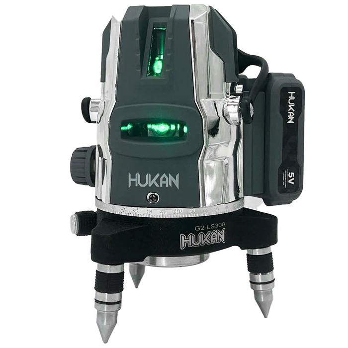 Máy Cân Bằng Laser Siêu Sáng 5 Tia Xanh Hukan G2-LS300