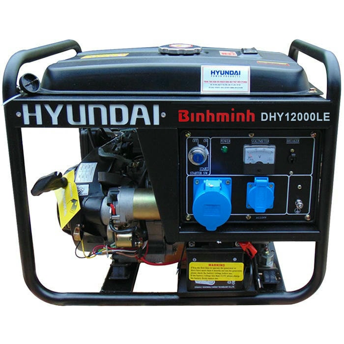 Máy Phát Điện Chạy Dầu Diesel (10-11Kw) Hyundai DHY12000LE
