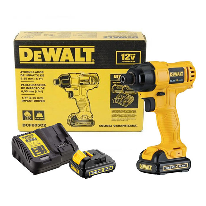 Máy Bắn Vít Chạy Pin 10.8V Dewalt DCF805C2