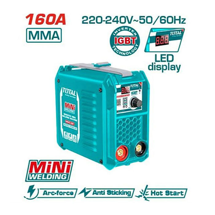 Máy Hàn MMA Inverter 160A/81V Total TW216018