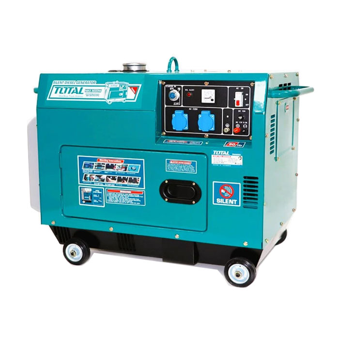 Máy Phát Điện Dùng Dầu Diesel 5KW Total TP250001-1