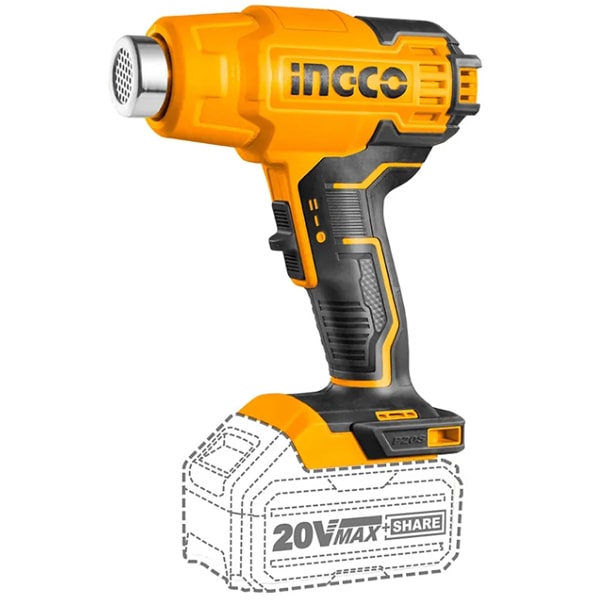 Máy Thổi Nhiệt Dùng Pin 20V Ingco HGLI2002