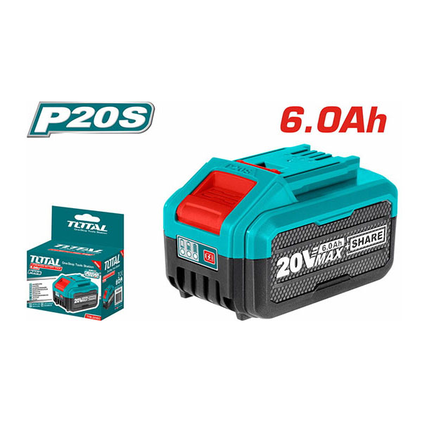 Pin Lithium-Ion 20V/6.0Ah Total TFBLI2060