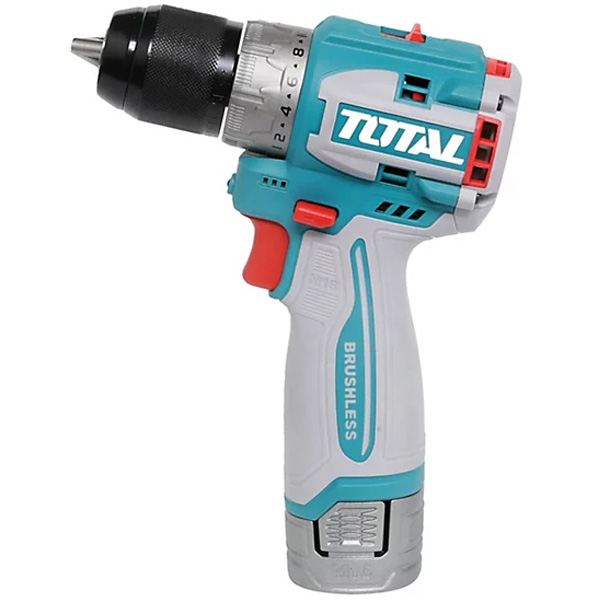 Máy Khoan Búa Không Chổi Than Pin 16V Total TIDLI16682 (2 Pin 2Ah)